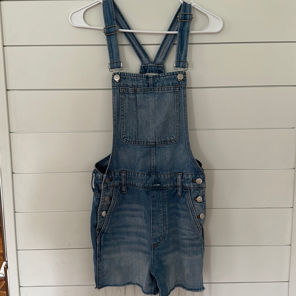 Madewell Adirondack short overalls size XS EUC